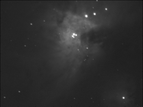 Orion Nebula captured on-campus at Boise State on 2015 Mar 18.